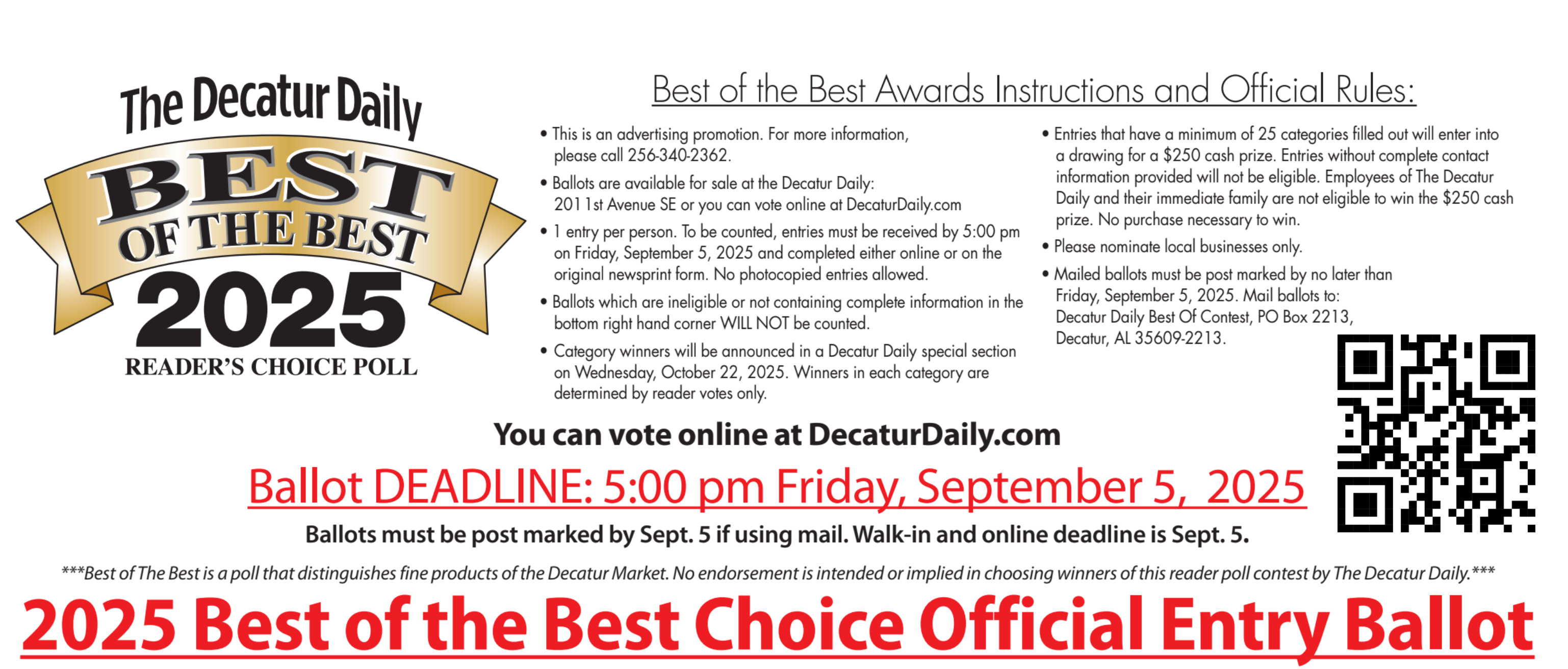 Best of the Best header