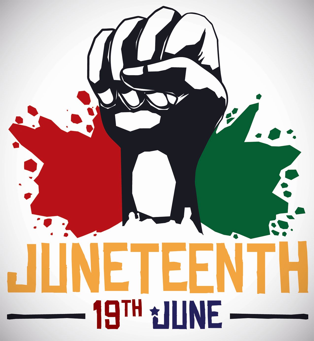 Juneteenth celebration of freedoom.